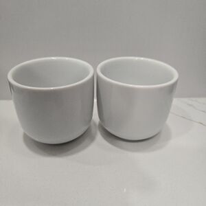 Pier 1‎ Sake Cups Set Of 2 White